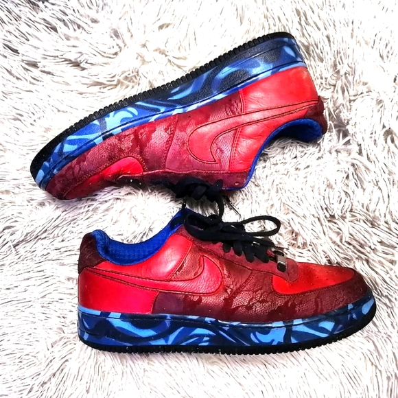 Nike Other - Nike Air force 1 red blue colorway